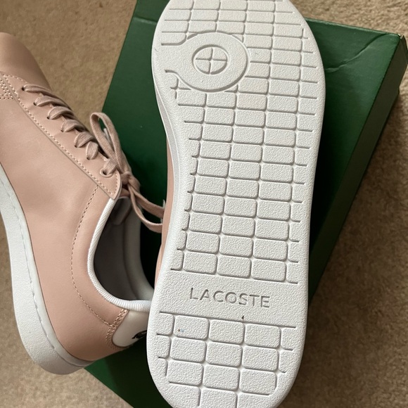 Lacoste New Pink Sneakers 8.5 - Picture 4 of 5